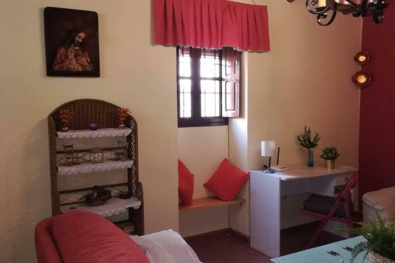 הוילה Villanueva del Rosario La Casita De Piedra מראה חיצוני תמונה